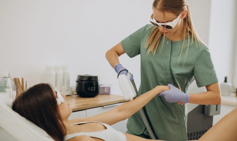 Laser epilation, hair removal therapy